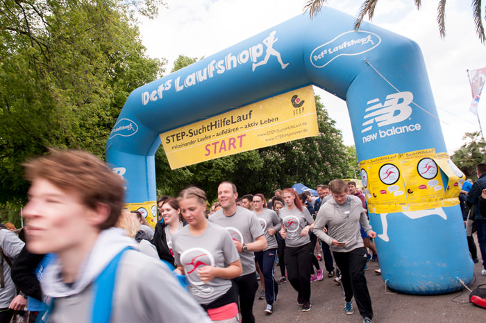 Fokuspokus unterstützt den SuchtHilfeLauf
